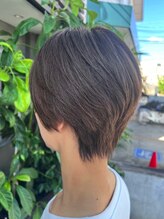 ナナナ パレナ 宝塚店(nanana parena)&nbsp;骨格美人を叶える大人ショート/艶と立体感のまとまりショート