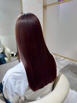 ミヨン 京橋店(miyon)&nbsp;韓国レイヤーカット×暗髪カラー×髪質改善