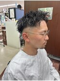 ツイスパスキンフェード