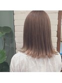 ＊大人かわいいベージュカラー　辻幸奈　表参道