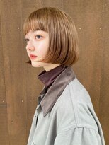 ナル(nalu.)&nbsp;ボブ/ハイトーン/ワイドバング/内巻き