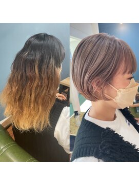 シエル ヘアーメイクアップ(CieL hair make up) 一度はやりたい【ハイトーンショート】イメチェン成功！！