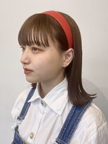 アトリエ ポルト(atelier porto)&nbsp;【 porto神戸 】似合わせBrownとぷつっとボブ