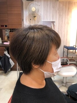 ルアージュ アトレヴィ 三鷹店 ショートレイヤー［イルミナカラー/ヘナ/白髪染め/髪質改善］
