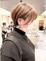 ヴィサージュタイム(VISAGE thyme) 大人ショートヘア/丸みショート/ショートボブ/ベージュ