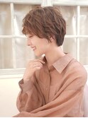 ・ニュアンスパーマ/小顔ショートボブ
