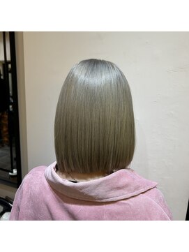 サロンドミルク 溝の口店(salon de MiLK) 透明感ホワイトグレージュ