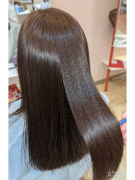 マイ スタイル バイ ヤマノ 仙台店(My Style by Yamano) 髪質改善　マイスタイル仙台　艶髪ストレート