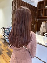 クラップス 杉田店(CLAPS)&nbsp;ピンクブラウン　× ロング