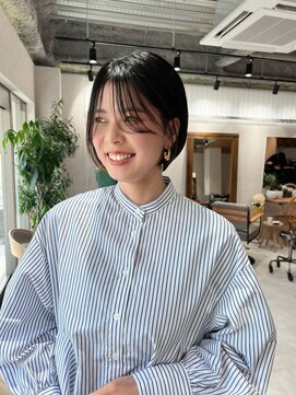 アドア 横浜(ADORE) 【ADORE横浜】ハンサムショート×黒髪ショートヘア