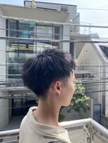 アルカナ 明治神宮前原宿(ARCANA)&nbsp;ウルフアッシュブラックカルマパーマベリーショート