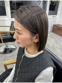 Laurel心斎橋○森拓也○ブルーグレー×大人ボブ