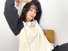 【学割U24＋社会人も】カット+パーマ+2stepトリートメント9000円