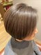 ヘアーアンドメイク オー(hair&make O)の写真/大人女性のお悩み解決サロン◇気になりだした白髪も、グレイカラーで上品な仕上がりに♪