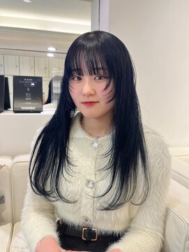 ベレーザ 渋谷(BELEZA) 8852髪質改善内巻きシャギーレイヤーロング韓国ワンホンヘア