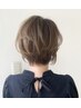 コテ巻風デジタルパーマ　ショートヘアスタイル ￥14850→￥12000