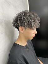 ネクスト 静岡店(NEXT)&nbsp;MEN'S HAIR カルマパーマ ダークアッシュ ニュアンスパーマ