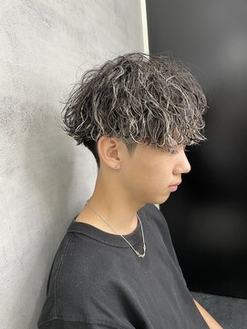 ネクスト 静岡店(NEXT) MEN'S HAIR カルマパーマ ダークアッシュ ニュアンスパーマ