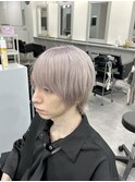 メンズホワイトシルバーカラー☆