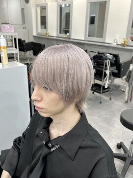 シェイロ(Cielro) メンズホワイトシルバーカラー☆