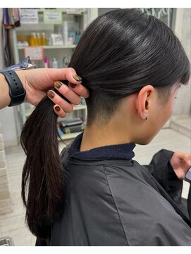 プライズ 表参道原宿店(prize) ツーブロック×ロング