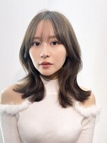 アルバム 新宿(ALBUM SHINJUKU)&nbsp;くすみベージュ透明感カラーオリーブカラー秋色小顔_59903