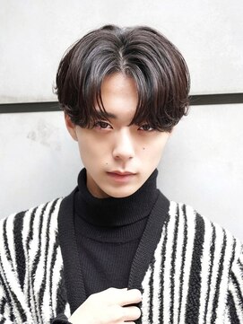 メンズヘアセンス 渋谷(MEN'S HAIR SENSE) 【SENSE渋谷】毛流れハンサムショート センターパート