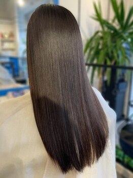 ベルメール ヘアー(Belle mer hair)の写真/福間駅徒歩3分☆技術/仕上がり満足度◎人気の【カット＋カラー＋髪質改善美容液＋トリートメント￥12,000】