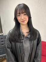 ルル(LuLu by KENJE)&nbsp;レイヤーカット【藤沢/本鵠沼/ヘッドスパ/白髪ぼかし/艶髪】