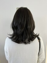 マイル 渋谷(mile)&nbsp;【SATSUKI】ブリーチなしワンカラー/ダークオリーブカラー