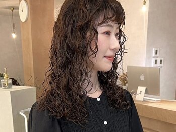 ユッカ 梅田(YUCCA)の写真/【オイルできまる！】あなただけのパーマをYUCCAで。ニュアンスで女性らしい柔らかさをプラスしてー。