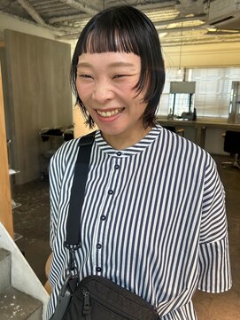 カシェ ナカザキ(CACHE NAKAZAKI) ボブレイヤー/ウルフカット/ポイントストレート