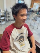 アドラーブル 駅南店(adorable) センターパートソフトツイストパーマメッシュマッシュウルフ