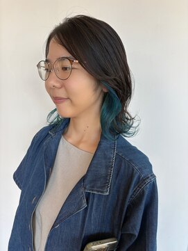 ペッツ(PETZ) インナーカラー ブルー