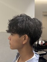 ビカムメンズヘアー 栄店(become men's hair)&nbsp;シャドウパーマ/名古屋/栄/無造作パーマ