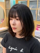 アース 上本町店(HAIR&MAKE EARTH)&nbsp;20代30代40代◎冬モテレイヤーボブ×透明感