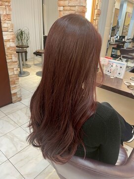 ルページ 千葉(lpage) 髪質改善/顔周りレイヤーカット/グレージュ[千葉/千葉駅]