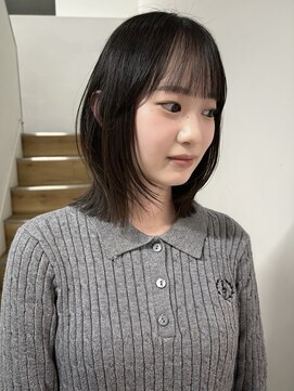 【 YOKE 】レイヤーロブくびれボブ顔まわり小顔