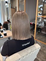 テト(teto)&nbsp;ハイトーン　切りっぱなしボブ　タッセルボブ