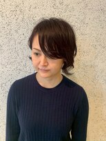 DAMANI 表参道 髪質改善/ヘッドスパ/ハイライト/白髪染め/白髪ぼかし/縮毛矯正&nbsp;似合わせカット/ミディアムレイヤーカット[表参道駅]