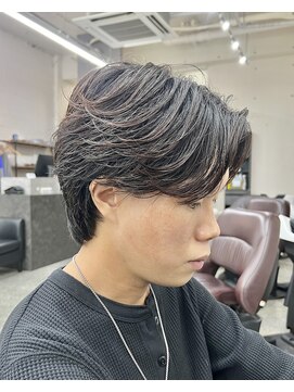 グロップ 町田(GLOP) 簡単に出来る毛流れニュアンスパーマ/メンズパーマ