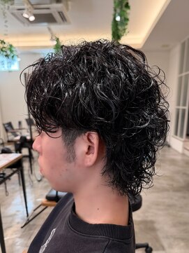 グランデュールオム(GRANDEUR HOMME) サーフカール シャドウパーマ