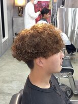 メイン(MENIN)&nbsp;茶髪パーマ/メンズサロン/メンズパーマ/相模大野/町田/眉毛