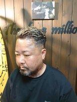 バーバーショップ サンフラット(BARBER SHOP Sun FLat)&nbsp;極道パーマ
