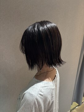 オーンジュ(Ange) 切りっぱなしボブ
