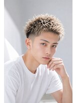アーダーヘアーサロン 鯖江店(ADER HAIR SALON)&nbsp;メンズハイトーンスパイキーショート
