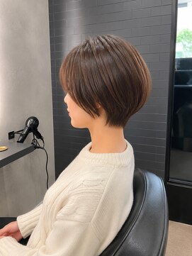 ソラヘアー(SORA hair) 10代/20代/30代/40代/50代 大人丸みショートボブ×小顔前下がり