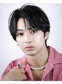 韓国センターパートニュアンスパーマダウンパーマmen'sマッシュ