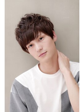 イグレックビス(igrek bis) IGREKBISツーブロック×無造作×ネープレス×マッシュショート