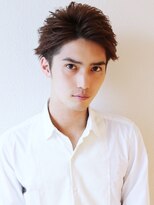 三代目JSB☆登坂広臣風　髪型　アップバング　ツーブロック